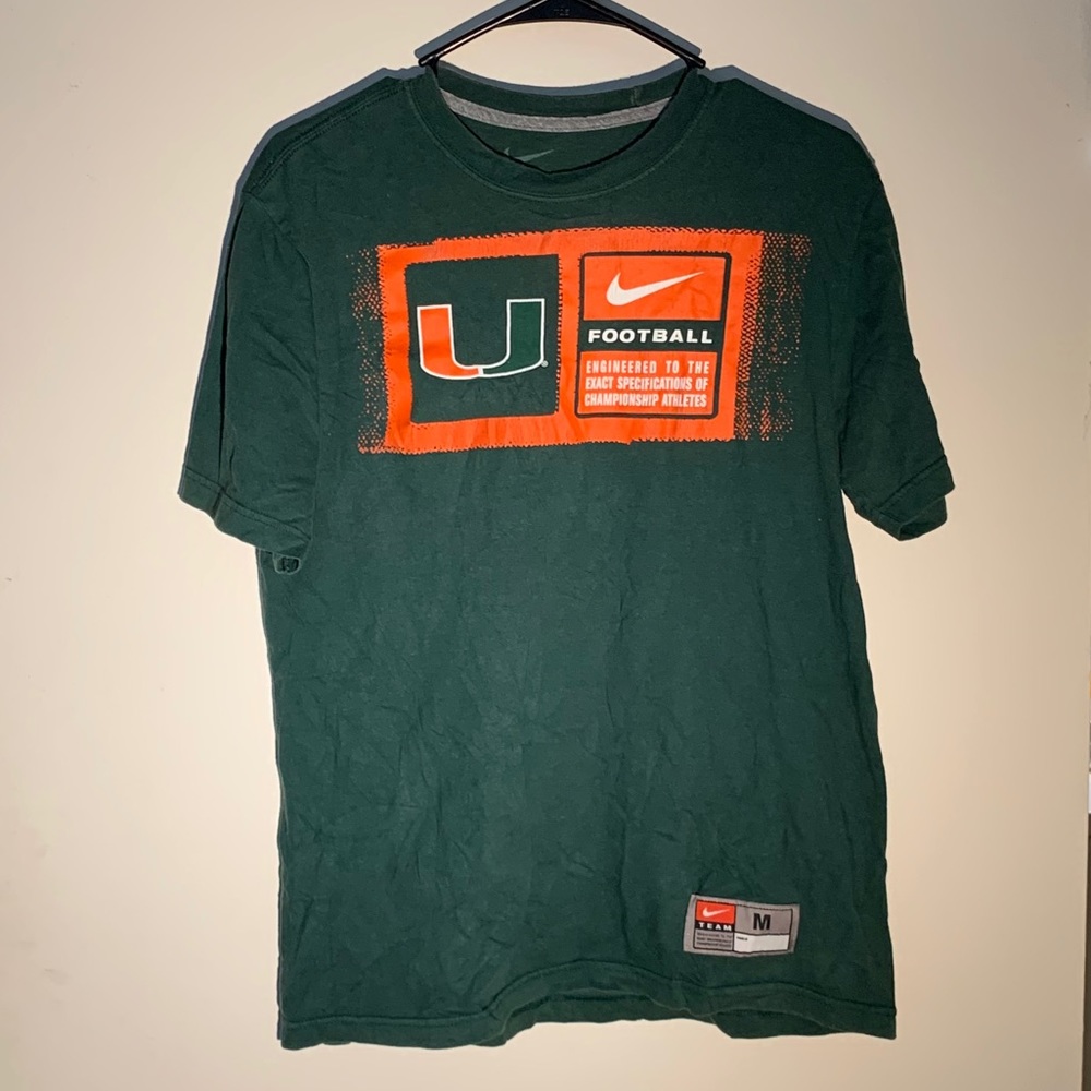 Miami Hurricanes Nike Team Issue Tee